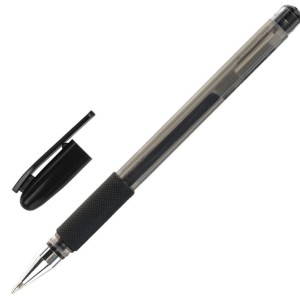 Ручка гелевая черная 0,5 мм, линия письма 0,35 мм