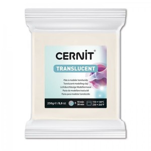 CERNIT Translucent полимерная запекаемая глина, 56 г, Цернит полупрозрачная морозостойкая