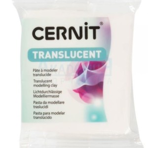 CERNIT Translucent полимерная запекаемая глина, 56 г, Цернит полупрозрачная