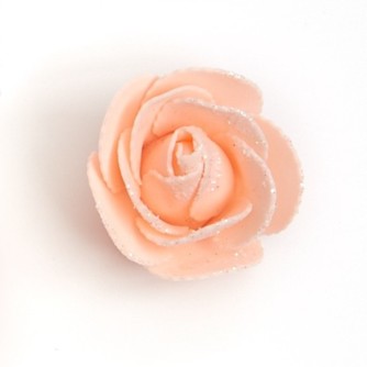 Роза из фоамирана персик